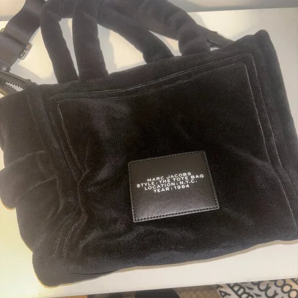 Marc Jacobs Medium Faux Fur Soft Tote Bag - Picture 4 of 6